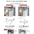 EUROMATIC Automatic Swing Door Opener 120 KG for Commercial Buildings UAE