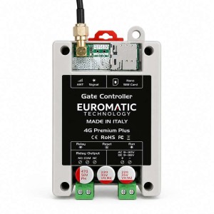 EUROMATIC 4G GSM Gate Opener Controller | LTE Mobile Access Control UAE