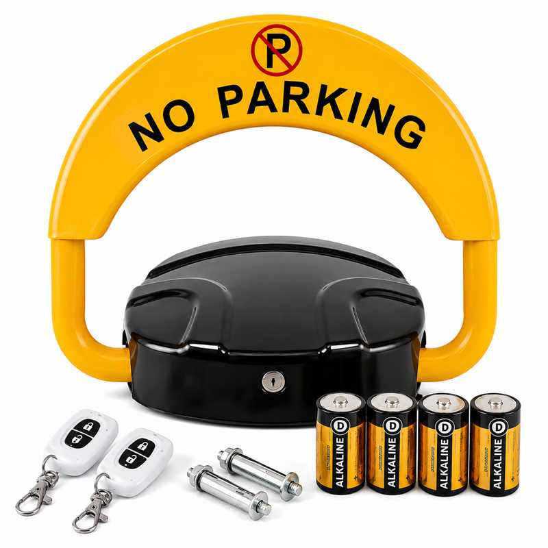 EUROMATIC Automatic Parking Lock Dry Battery EUROMATIC Automatic Parking Lock Dry Battery with Remote Control UAE