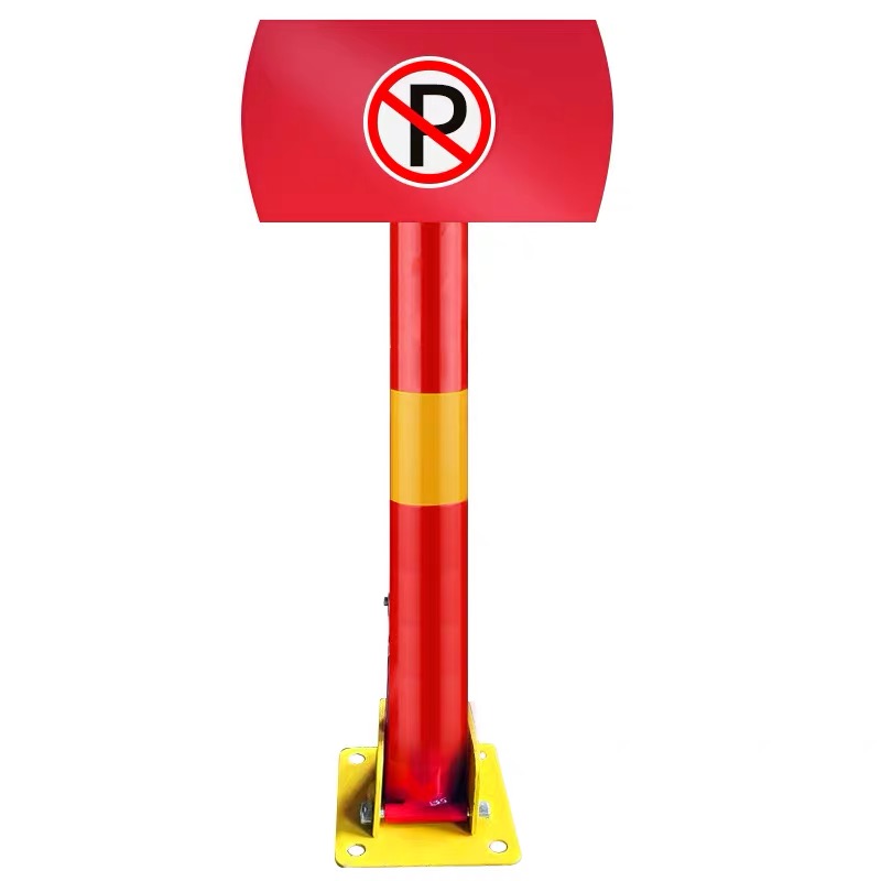 EUROMATIC Manual Parking Lock Post 750mm EUROMATIC Manual Parking Lock Post 750mm Heavy Duty Carbon Steel UAE