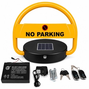 EUROMATIC Solar Powered Parking Lock with Remote Control