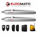 EUROMATIC Swing Gate Motor 600 KG Automatic Gate Opener UAE